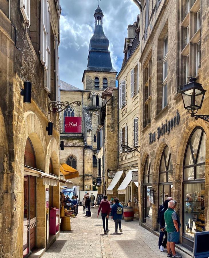 Les Toits De Marceau, Coeur Cite Historique Sarlat Lägenhet Exteriör bild